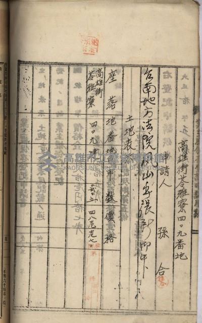 州財產－罹災救助買收土地登記藏品圖，第273張