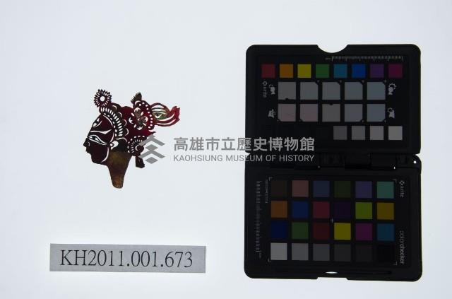 皮影戲偶頭-生藏品圖，第1張