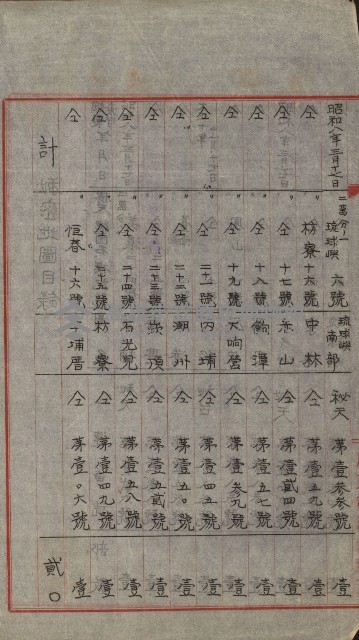 祕密地圖ニ關スル書類（高雄州）藏品圖，第475張