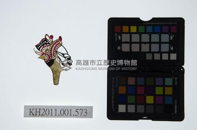 皮影戲偶頭-生藏品圖，第1張