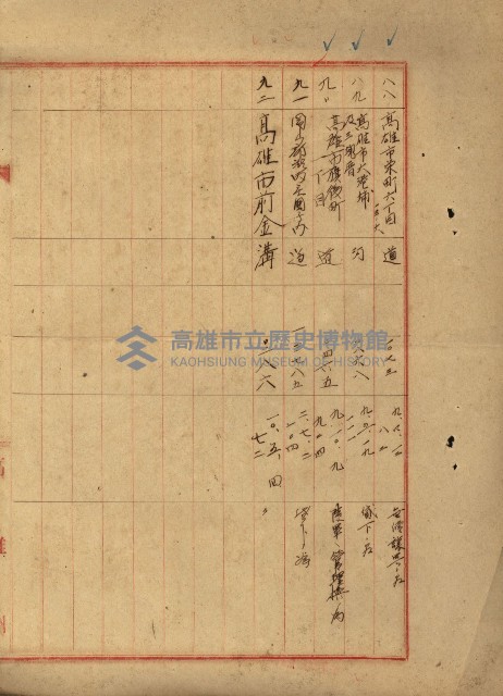 公用廢止臺帳（高雄州）藏品圖，第70張