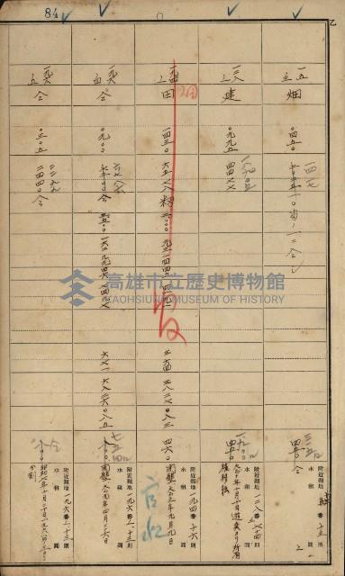 旗山郡（官有地價格一筆限調書）藏品圖，第70張