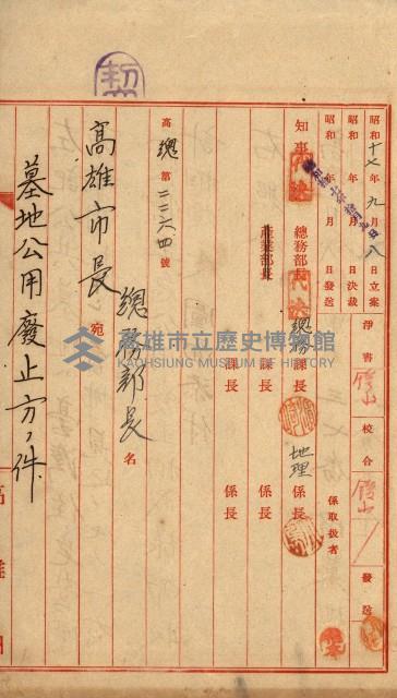 雜件綴
（其之他－十三之十一）藏品圖，第77張