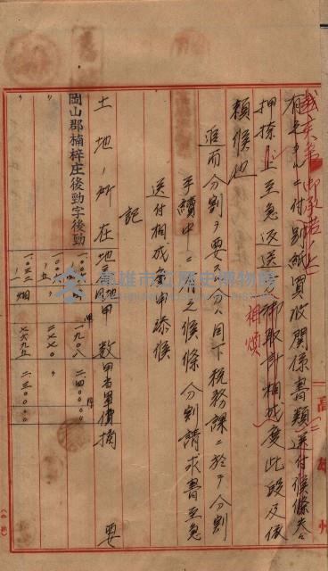 土地買收
（馬臨營第七三號）藏品圖，第70張