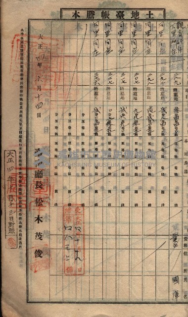 土地臺帳謄本綴入帳藏品圖，第69張