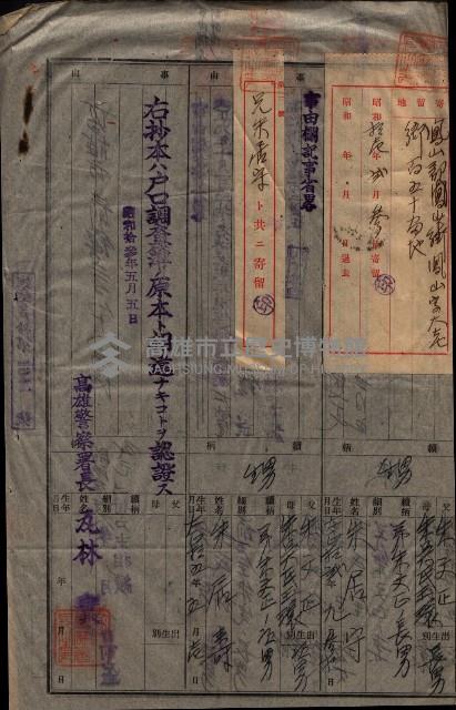 祭祀公業朱大經－買收登記關係書類
（買收關係－卅八之十九）藏品圖，第229張