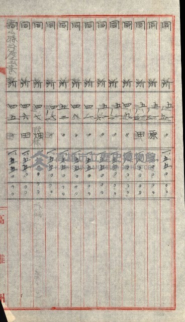 陸軍用地關係綴（評價關係）藏品圖，第544張