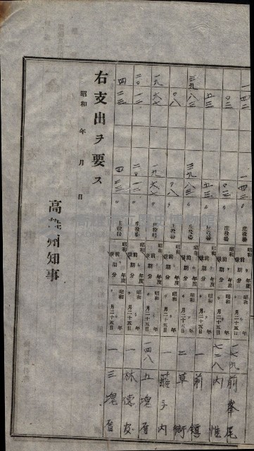 諸稅關係書綴藏品圖，第129張