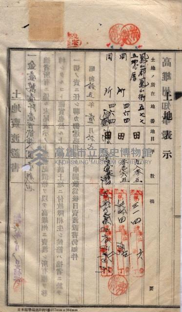 林德宮、五塊厝登記濟證綴
（林德官、五塊厝關係－九之三）藏品圖，第29張