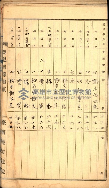 建物登記申請書、囑託書、通知書
附屬書類綴込帳（建申第壱號）藏品圖，第29張