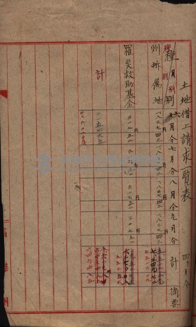 州有地臺灣軍借上契約綴藏品圖，第30張