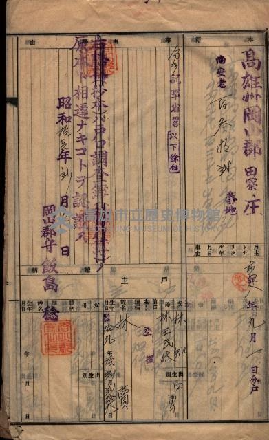 年期貸渡（岡山郡－被許可人林亭外一名）藏品圖，第29張