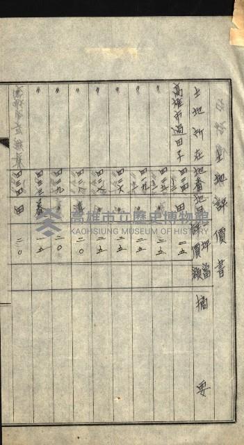 陸軍用地關係綴（評價關係）藏品圖，第30張