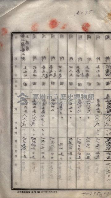 林德宮、五塊厝登記濟證綴
（林德官、五塊厝關係－九之三）藏品圖，第329張