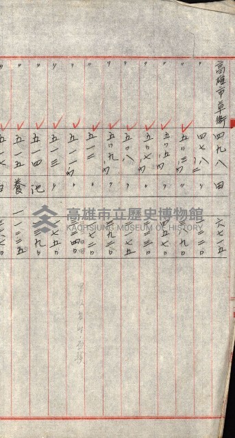 雜件綴
（其之他－十三之十一）藏品圖，第115張