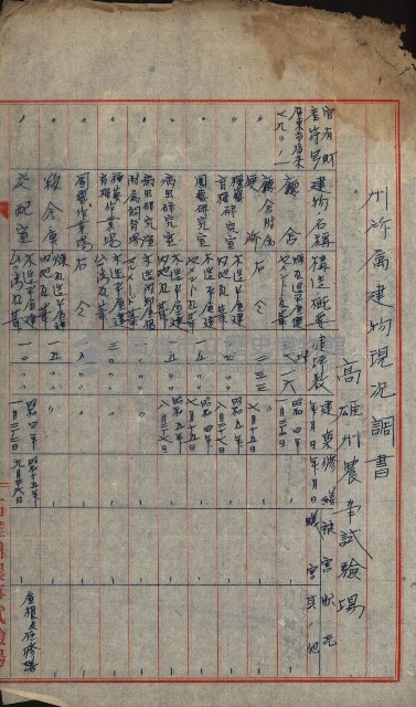 州有建物報告綴藏品圖，第9張