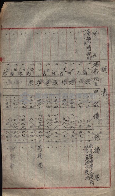 州財產－無償讓與受書 魚港用地關係
（其之他－十三之三）藏品圖，第9張