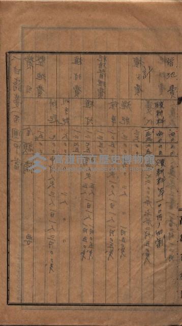 高臨營第一號ノ內十三第（6）號用地買收
（後勁字月眉）藏品圖，第9張