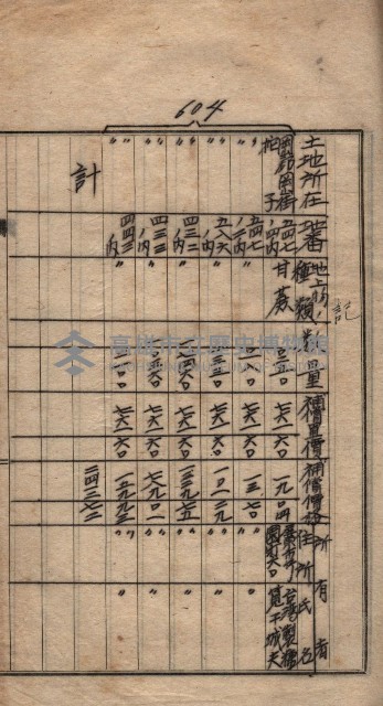 土地使用（拕子）－馬臨營第五五號A4藏品圖，第9張