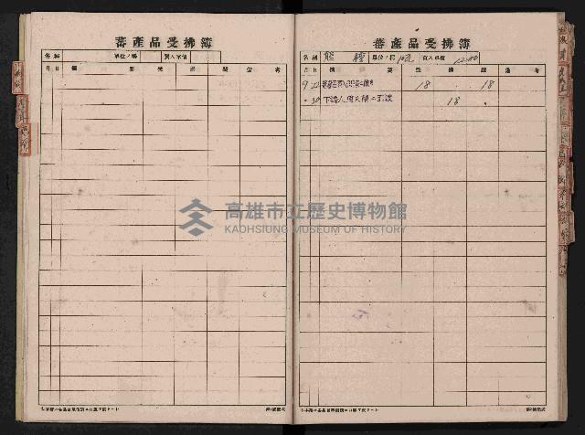 蕃產品受拂簿藏品圖，第14張