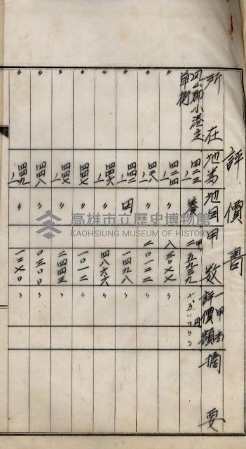 海軍用地高雄州公共用地交換件
（左營、草衙）藏品圖，第9張