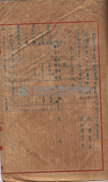 林德官土地區劃整理關係
（林德官、五塊厝關係－九之九）藏品圖，第10張