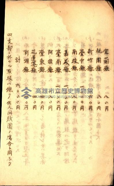 安東財團ニ関スル記錄藏品圖，第9張