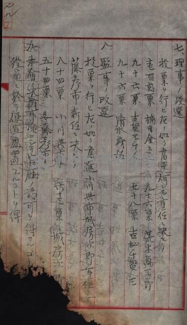 產業組合登記囑託書類綴帳 
（申產第拾弍號）藏品圖，第119張