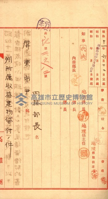 州有建物綴
（昭和十一年度）藏品圖，第20張
