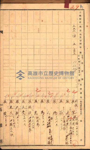 草衙（買收關係－卅八之四）藏品圖，第19張