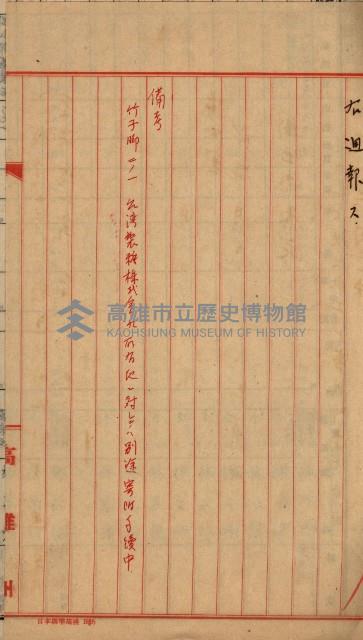 阿公店溪治水工事用地道路寄附願綴藏品圖，第19張