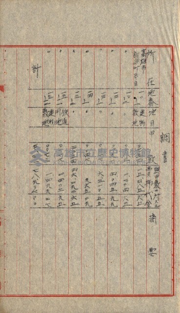 州所屬士地建物拂下綴（水產會）藏品圖，第19張