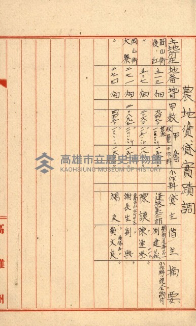 鐵道部借上關系（岡山溪橋梁災害復舊工事）藏品圖，第19張