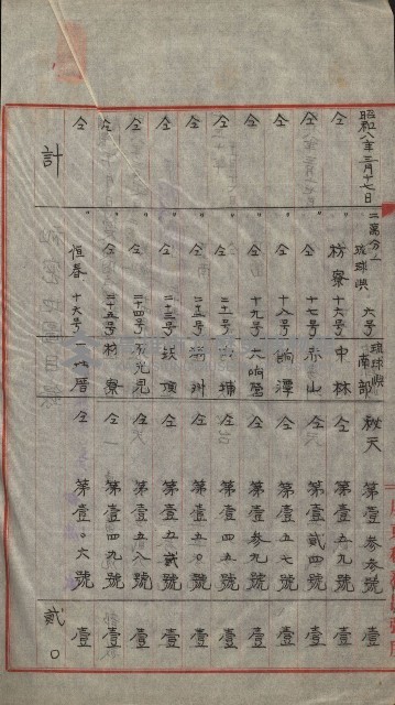 祕密地圖ニ關スル書類（高雄州）藏品圖，第463張