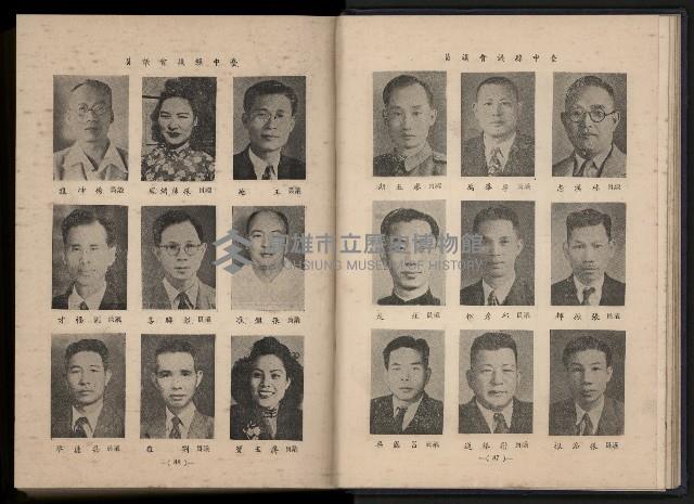 《臺灣省首屆民選縣市長暨縣市議員特輯》藏品圖，第58張