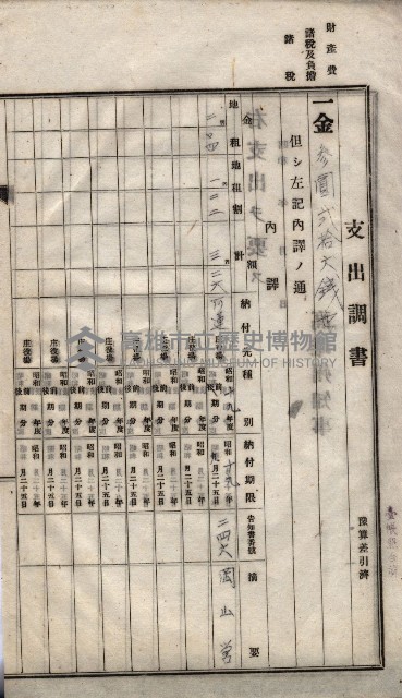 諸稅關係書綴藏品圖，第149張