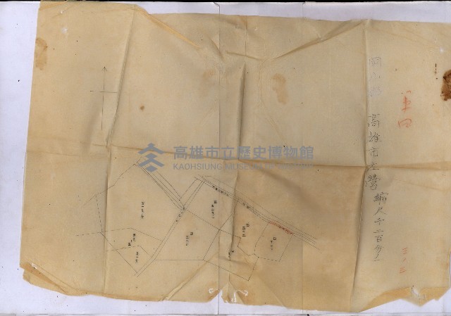 內惟海軍用地及建物移轉二關スル件藏品圖，第149張