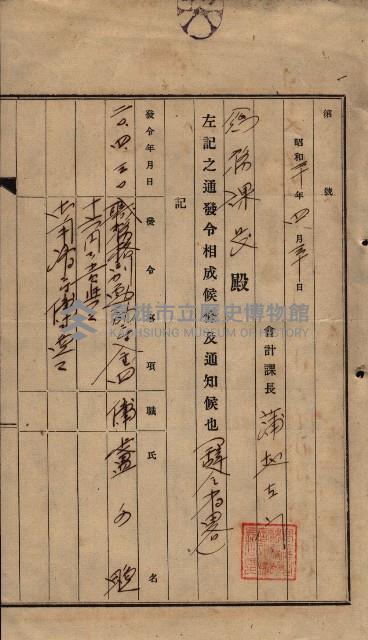 雜件綴（海軍關係）藏品圖，第49張