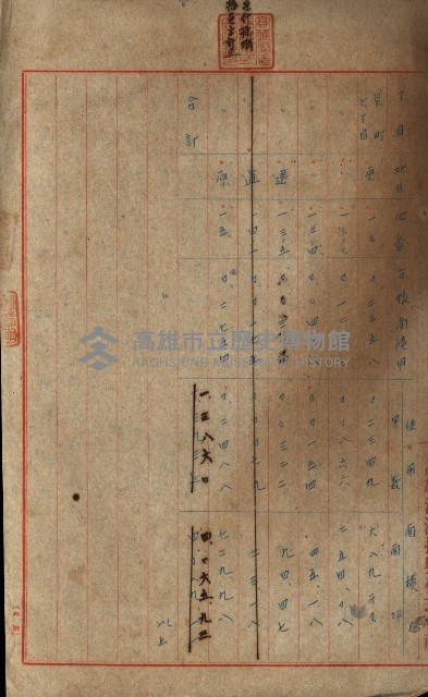 國有財產準貸付願
（高雄市港灣振興株式會社）藏品圖，第50張