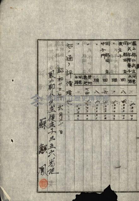 海軍用地水道敷地買收綴藏品圖，第352張