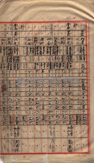 高臨營第一號ノ內三第（1）號（レ）借地
（九鬮、岡山營）藏品圖，第99張