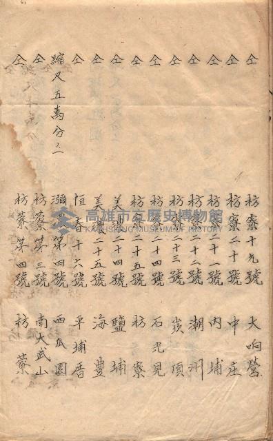 秘密地圖取扱ニ關スル令達（高雄州）藏品圖，第89張