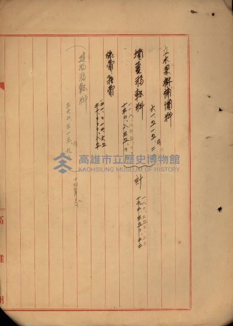 海軍豫算關係藏品圖，第741張