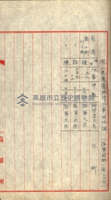 陸軍用地藏品圖，第39張