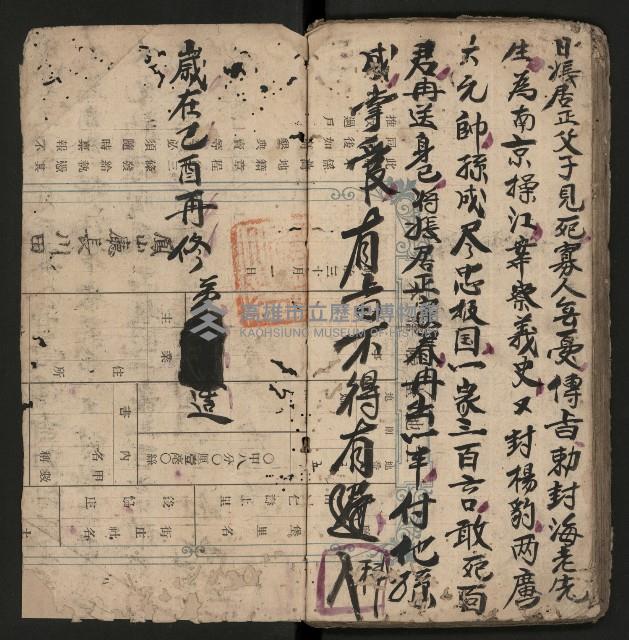 皮影戲劇本《孫成揀君打張居正》藏品圖，第39張