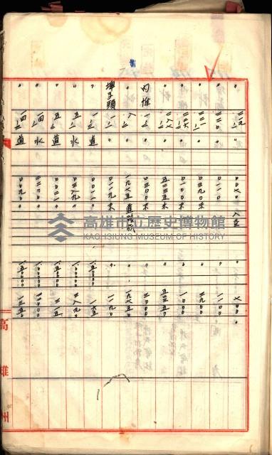 買收調書－左營、前峰尾、埤子頭、內惟
（買收關係－卅八之十）藏品圖，第39張