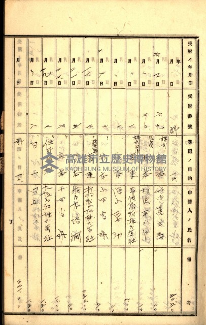 商業登記受付帳藏品圖，第39張