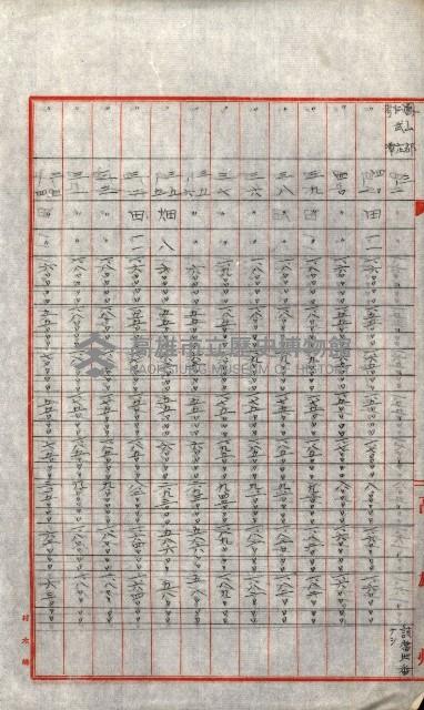 陸軍用地關係綴（評價關係）藏品圖，第694張
