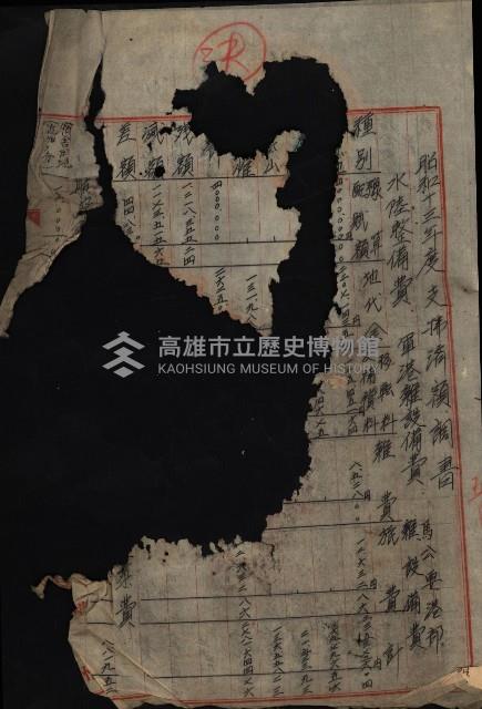 海軍豫算關係藏品圖，第782張