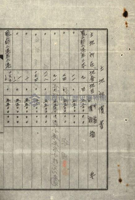 陸軍用地關係綴（評價關係）藏品圖，第81張